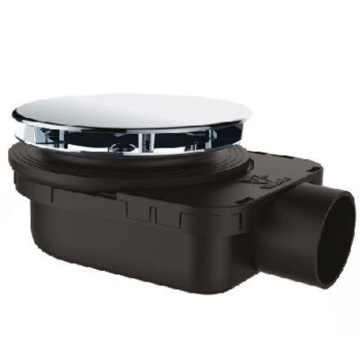 Bonde de douche ultra plate Valentin Smart Ø90mm