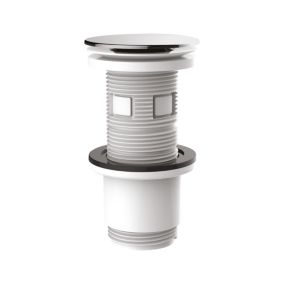 Bonde de lavabo ø65 mm Valentin avec clapet clic clac ou fixe