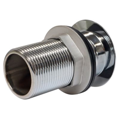 Bonde de lavabo clic-clac sans trop-plein Ø60 mm laiton chromé - Ondee