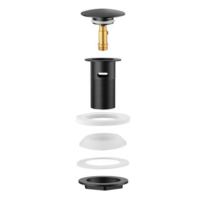 Bonde de Lavabo Pop Up en Laiton Universel AntiBlocage G 1-1/4"