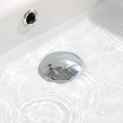 Bonde de Lavabo Pop Up en Laiton Universel AntiBlocage G 1-1/4"