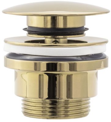 Bonde Lavabo Design Étoile Sur Sable - Bouchon Universel 40mm Pour Système Tirette