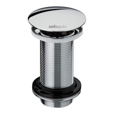 Bonde pour vasque sur plan, sans trop-plein 100 mm - Wirquin