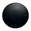 Bonde Quick-clac avec trop plein pour lavabo encastré Black Touch H. 73 à 92 mm x ø66 mm