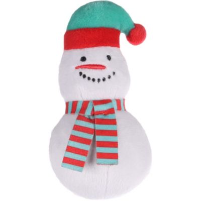 Bonhomme de neige Blanc Xami Jouet Noël pour chat