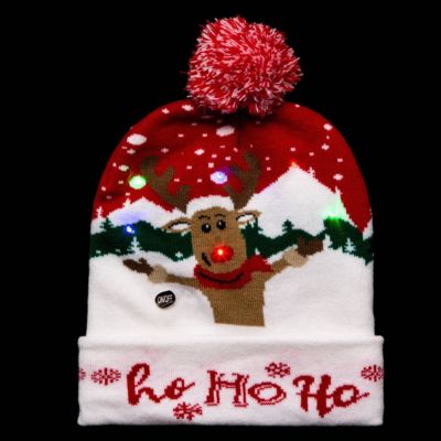 Bonnet Adulte Led Funny  TU - FEERIC LIGHTS & CHRISTMAS