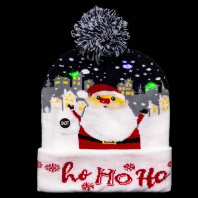 Bonnet Adulte Led Funny  TU - FEERIC LIGHTS & CHRISTMAS
