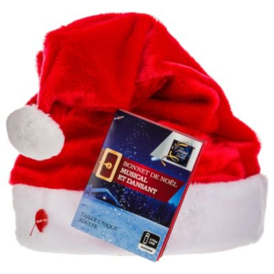 Bonnet de Noël musical en Polyester (PES)