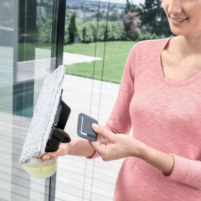 Bonnette microfibres pour nettoyeur de vitres Karcher wv vendue par 2
