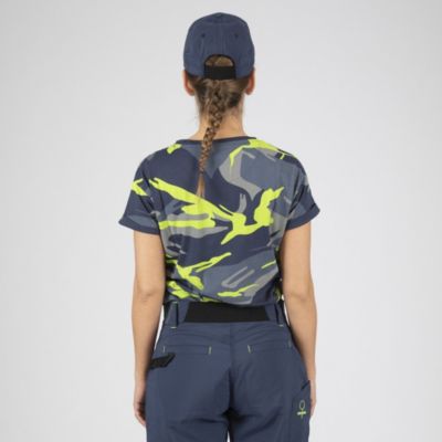 bonnie - casquette de travail - 2020 marine , jaune fluo taille unique