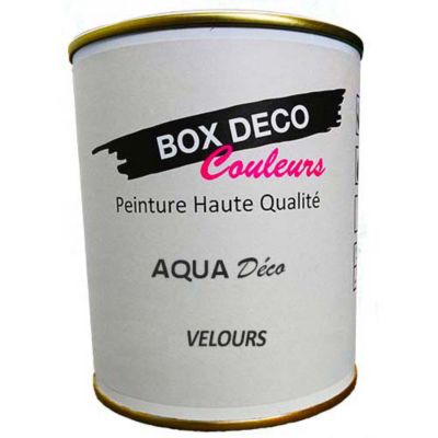 Bordeaux Peinture murale acrylique aspect velours Aqua Déco - 750ml