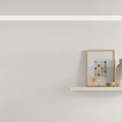 Bordure adhésive vinyle expansé Molis GoodHome blanc