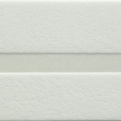 Bordure adhésive vinyle expansé Scabra GoodHome blanc