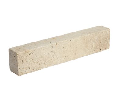 Bordure barette travertin 30 x 10 x 10 cm pierre naturelle