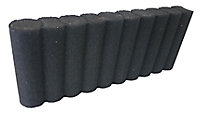 Bordure colonnade noir 50 x 20 cm, ép.6,5 cm