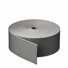 Bordure de jardin en polyéthylène recyclé H 7,5 cm x 10 m en rouleau, Couleur Noir