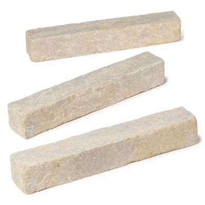 Bordure de jardin Pierre de l'Atlas Beige 50x8x8 cm (lot de 15 bordures soit 7,5 mètres) - RO'MA NATURE