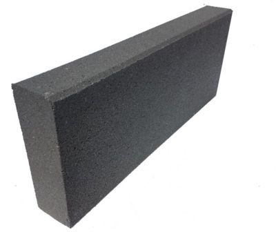 Bordure droite gris argent Torino 50 x 20 cm, ép.65 mm