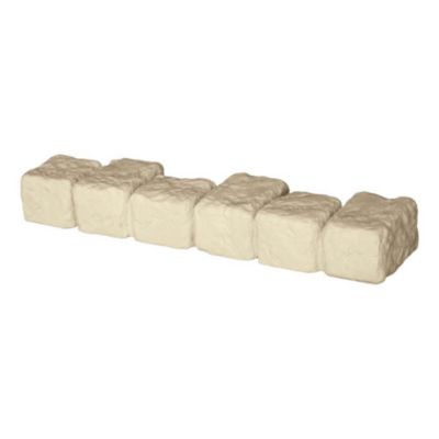 Bordure Pavé Droite 60 x 13 x 7 cm Pierre