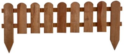 Bordure à planter Panama bois marron, H.45 x L.110 cm