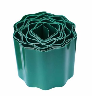 Bordure pour gazon en PVC vert anti-UV Blooma L.9m x H.15 cm