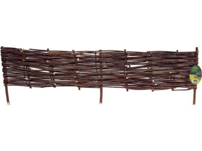 Bordure  " Wilborder "  Lot de 10  0.30 x 1.00 m  Marron