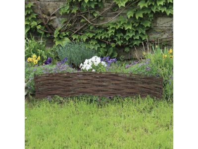 Bordure  " Wilborder "  Lot de 10  0.30 x 1.00 m  Marron