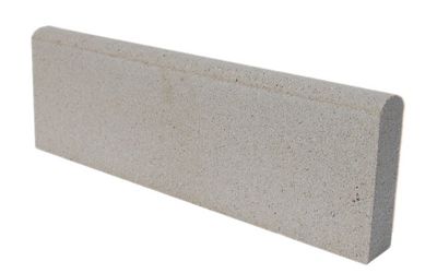 Bordurette droite ton pierre 50 x 16 cm, ép. 5 cm