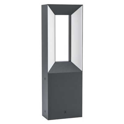 Borne LED Riforano noir IP44 550lm Eglo