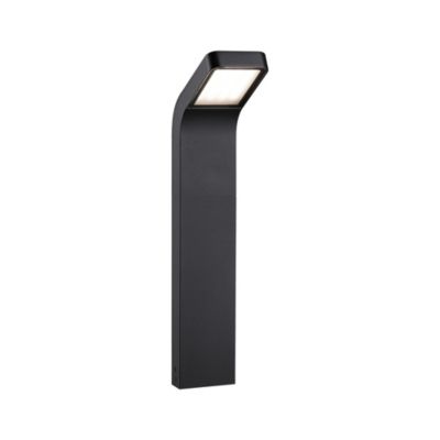 Borne lumineuse extérieure anthracite LED, H. 50 cm IP44 520 lm ...