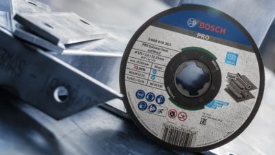 BOSCH 10 Disques tronconner X-Lock Metal/inox - BOSCH 10 Disques tronconner X-Lock Metal/inox - Diamètre 125 mm