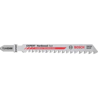 Bosch Accessories 2608901706 EXPERT Hardwood Fast T144 DHM 100 mm, dents carbure, T-shank.