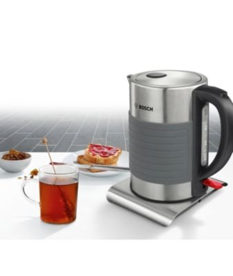Bosch Haushalt TWK7S05 Bouilloire sans fil 1,7 L acier inoxydable noir 2200 W