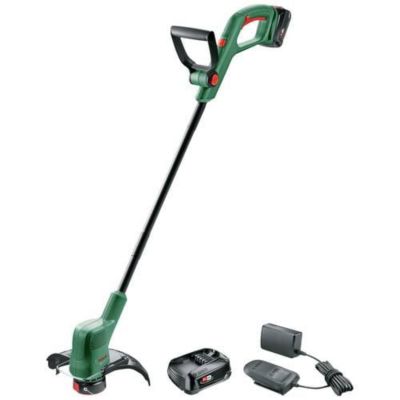 Bosch Home and Garden EasyGrassCut 18V-260 coupe-bordures sans fil 18 V, 2 Ah, largeur de coupe 26 cm