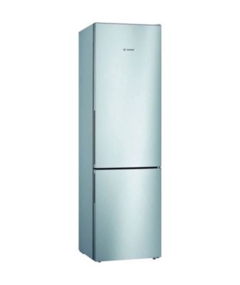 BOSCH KGV39VLEAS - Réfrigérateur congélateur bas - 344L (250+94) - Froid brassé - L 60cm x H 201cm - Inox