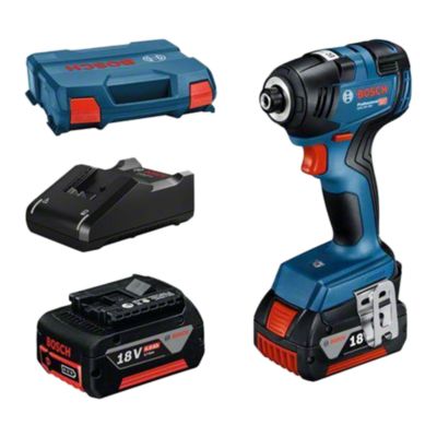 Bosch Professional GDR 18V-200 Visseuse à chocs sans fil 18 V, 200 Nm, tête compacte 126 mm