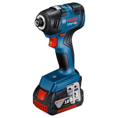 Bosch Professional GDR 18V-200 Visseuse à chocs sans fil 18 V, 200 Nm, tête compacte 126 mm