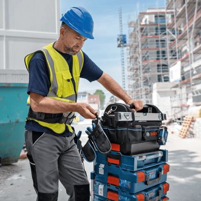 Bosch Professional GWT 20 - Trousse à outils ouverte avec 8 outils et compatibilité L-BOXX