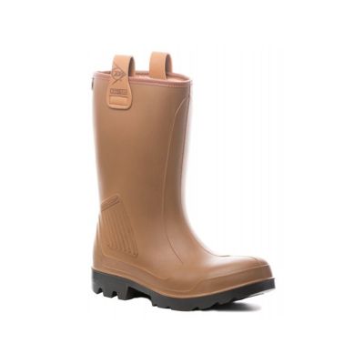 Botte de sécurité fourrée RIGAIR PRO FUR Dunlup S5 CI SRC Marron 42