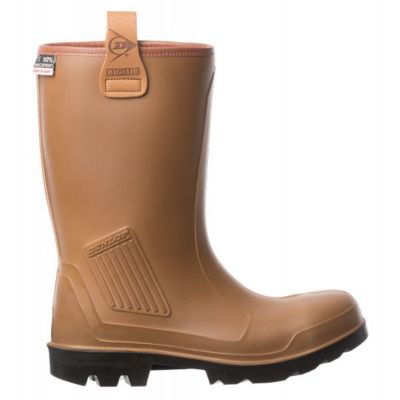 Botte de sécurité fourrée RIGAIR PRO FUR Dunlup S5 CI SRC Marron 42