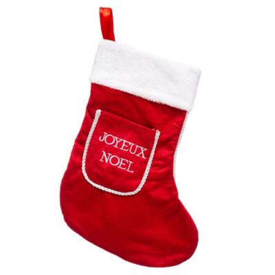 Botte feutrine/polaire brodée - feeric lights & christmas