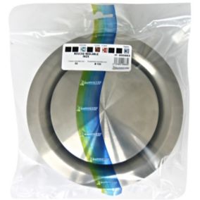 Bouche d'aération réglable inox Ø 100mm