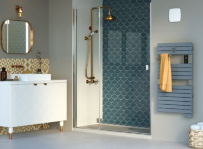 Bouche d'extraction design universelle salle de bain Sauter ø80 mm