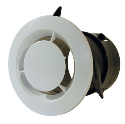 Bouche d'extraction VMC Ø125 mm pour cuisine, débit libre, Autogyre
