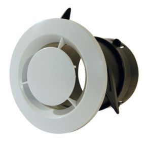 Bouche d'extraction VMC ø125mm blanche