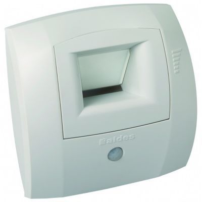 Bouche d'extraction VMC Ø80 mm hygroréglable avec détecteur de présence pour WC, Aldes Bahia