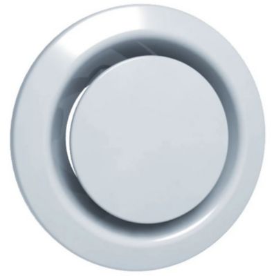 Bouche réglable d'extraction / insufflation pour plaque de plâtre BEIP100 ø100mm Autogyre