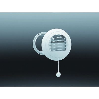 Bouche VMC cuisine appartement T2 ALIZE AUTO 30 90 m3 h avec manchette diamètre 116 mm