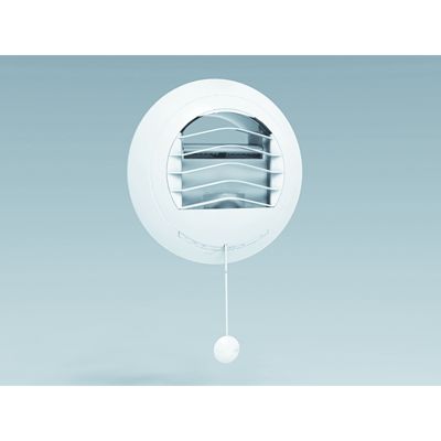 Bouche VMC cuisine autoréglable double débit ALIZE AUTO diamètre 125 mm (sans manchette) - Débit (m3 h) 45 120