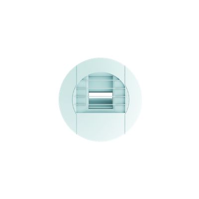 Bouche VMC hygroréglable salle de bain maison ALIZE HB + manch placo 80 mm - Alizé hygro HB01 5-40